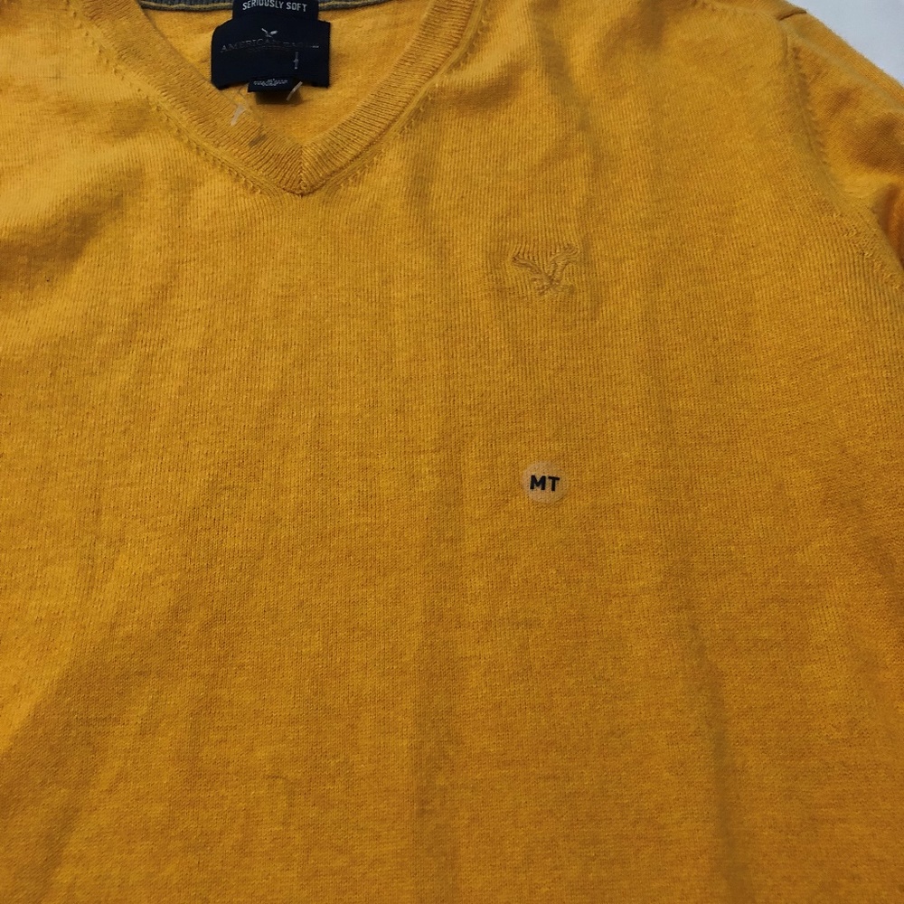 American Eagle V-Neck Seriously Soft Sweater - image 2